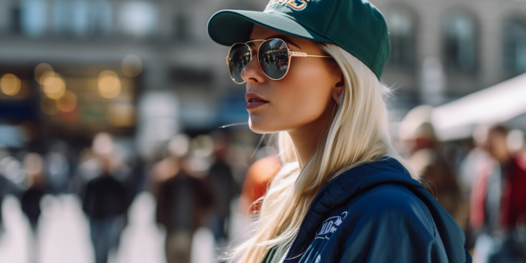 kvinde bærer solbriller i københavn